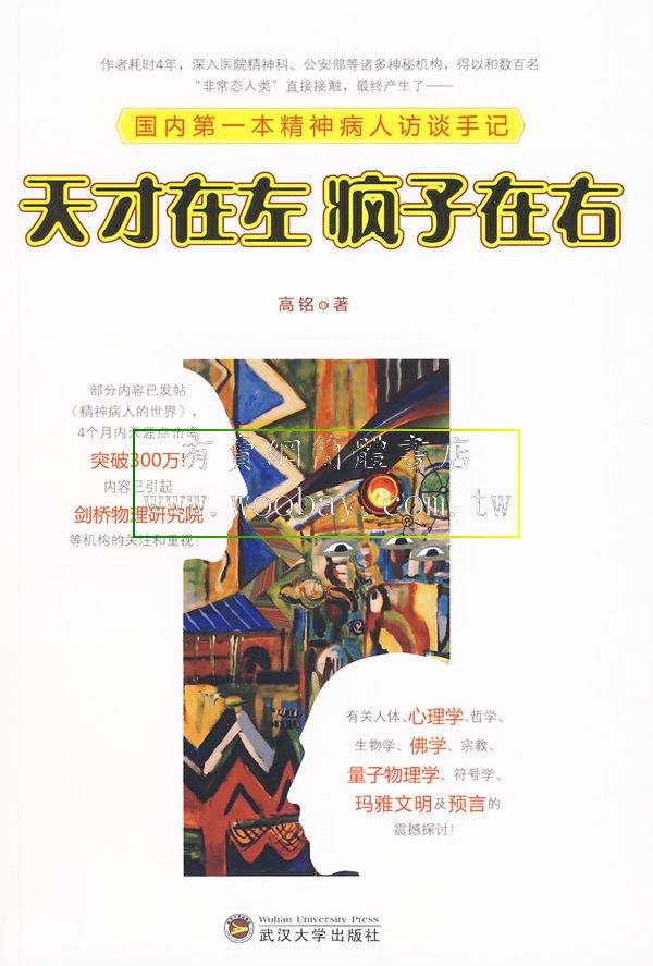天才在左疯子在右是什么书